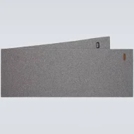 Khăn cashmere The Row nam xám